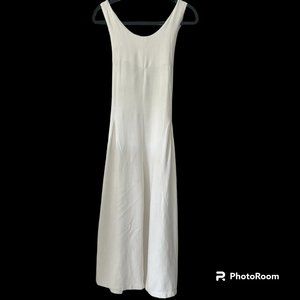 OAK + FORT Cream Wide Leg Jumpsuit